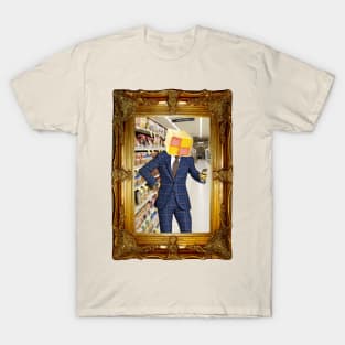 Battenberg Man in Vintage Frame T-Shirt